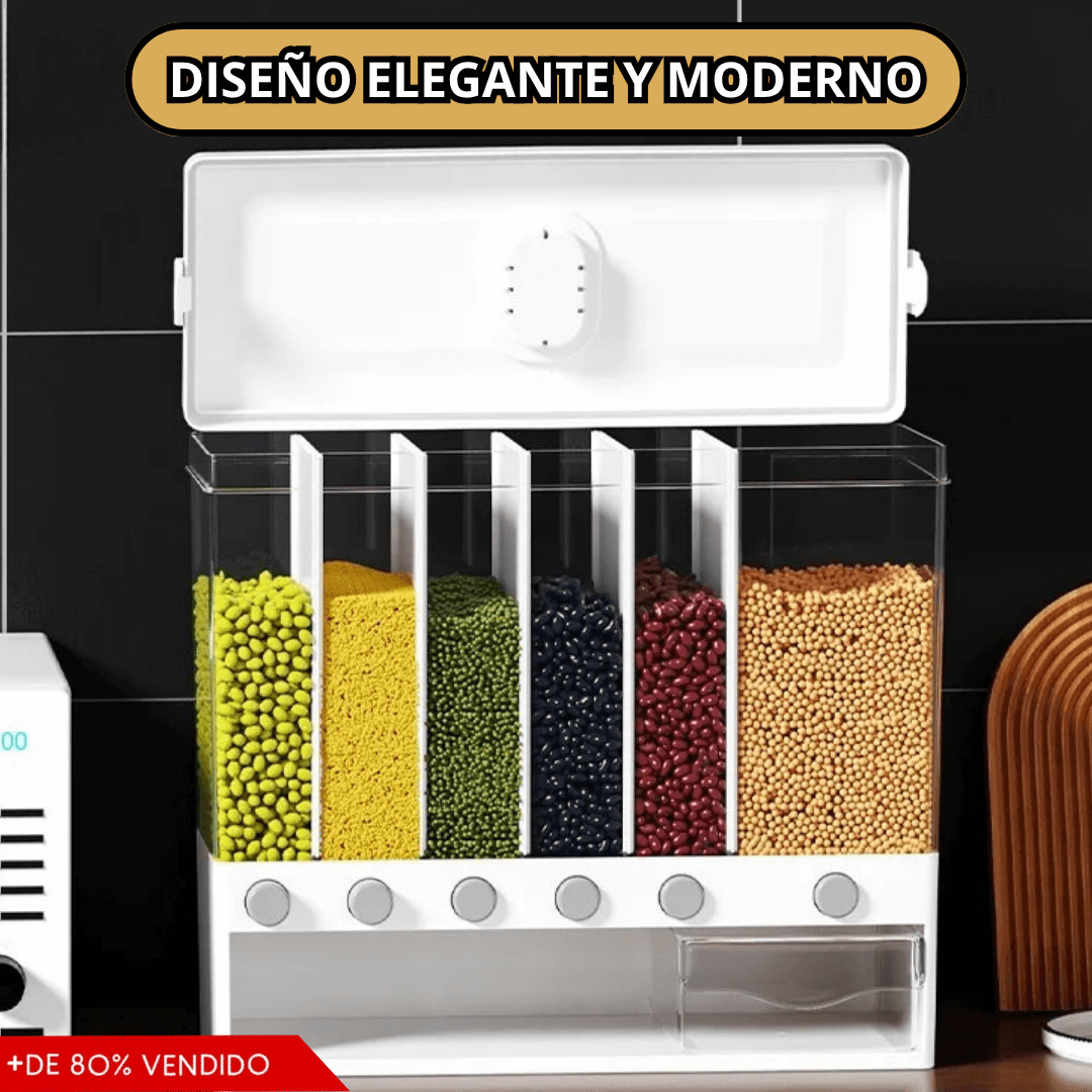 Dispensador de Alimentos 6 en 1 | PREMIUM