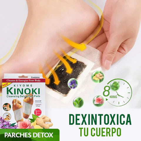 🌿 PARCHES DESINTOXICANTES KINOKI 🌿