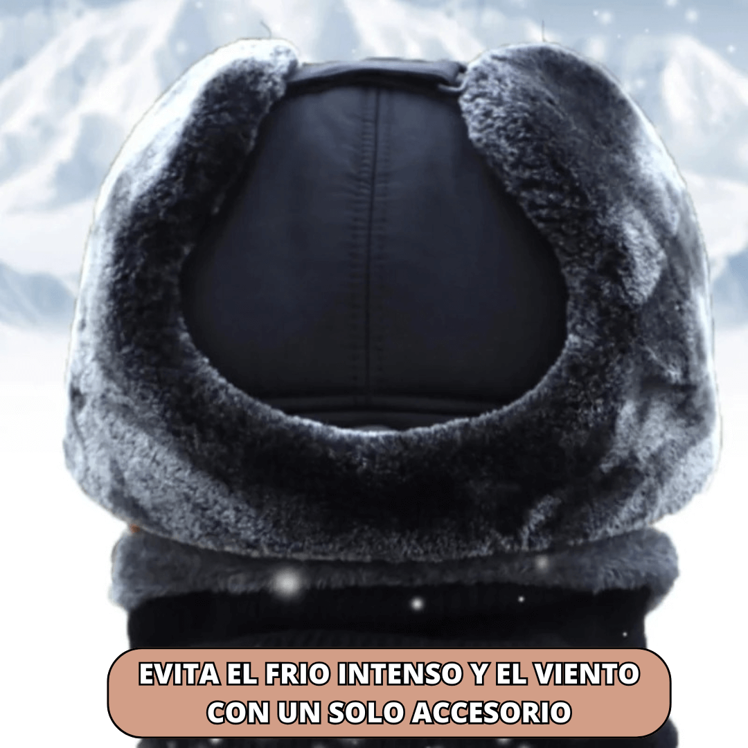 Gorro Térmico 3 en 1 | Triple Protección Contra el Frío con Tecnología Térmica y Ajuste Ergonómico