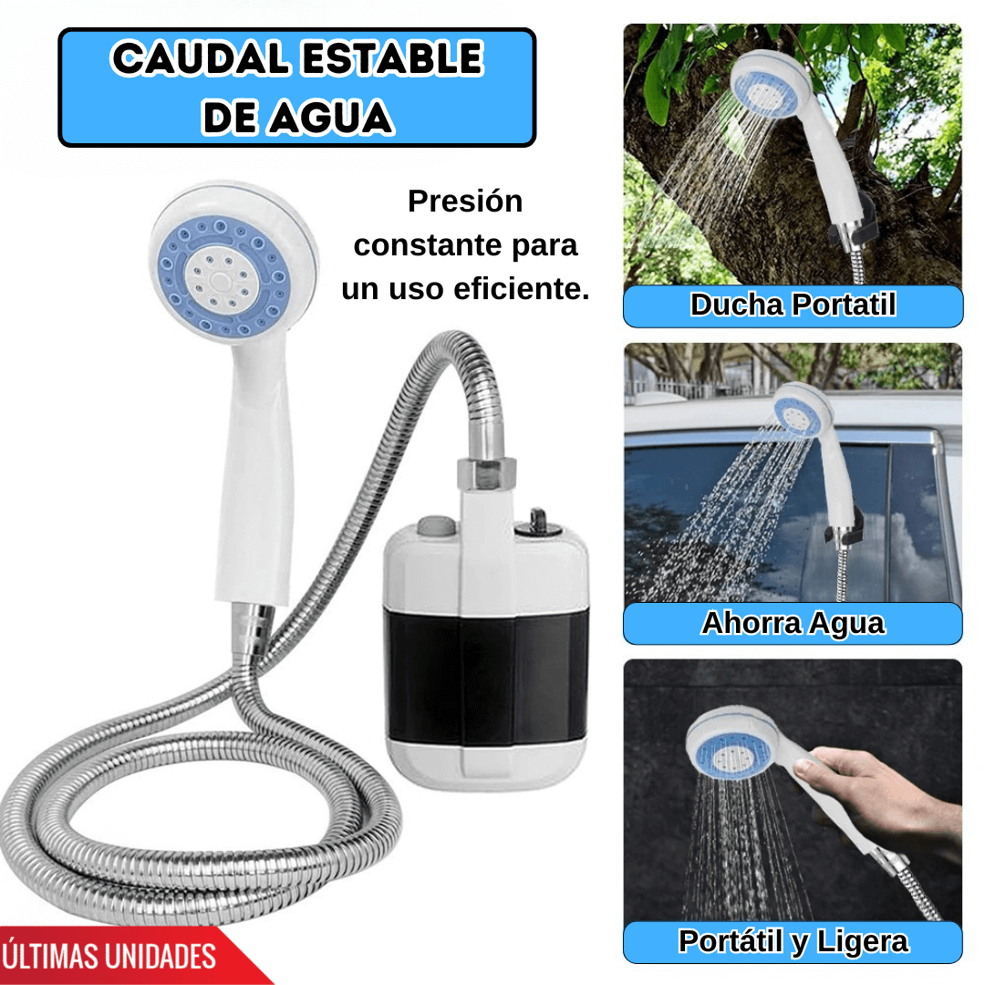 Ducha Portátil Multifuncional 3 en 1 | PREMIUM