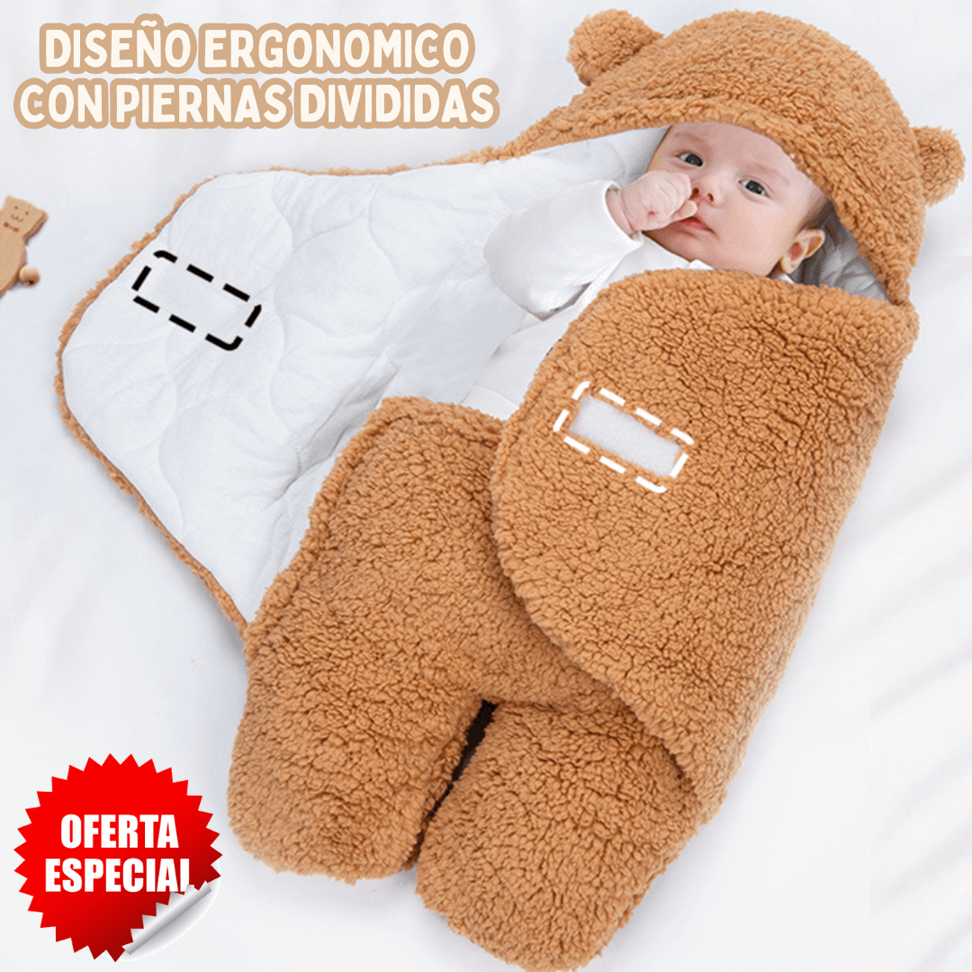Abriga a Tu Bebé con Amor | Saco de Dormir Grueso, Suave y Seguro con Interior de Algodón Pima
