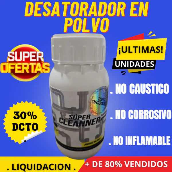 Súper Cleaner™️ - Desatorador en Polvo Multifuncional