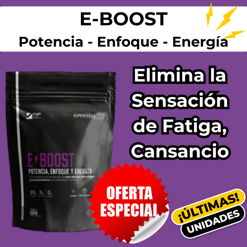 EBOOST-ENERGIZANTE NATURAL PREMIUM ⚡⚡