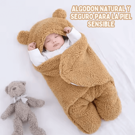 Abriga a Tu Bebé con Amor | Saco de Dormir Grueso, Suave y Seguro con Interior de Algodón Pima