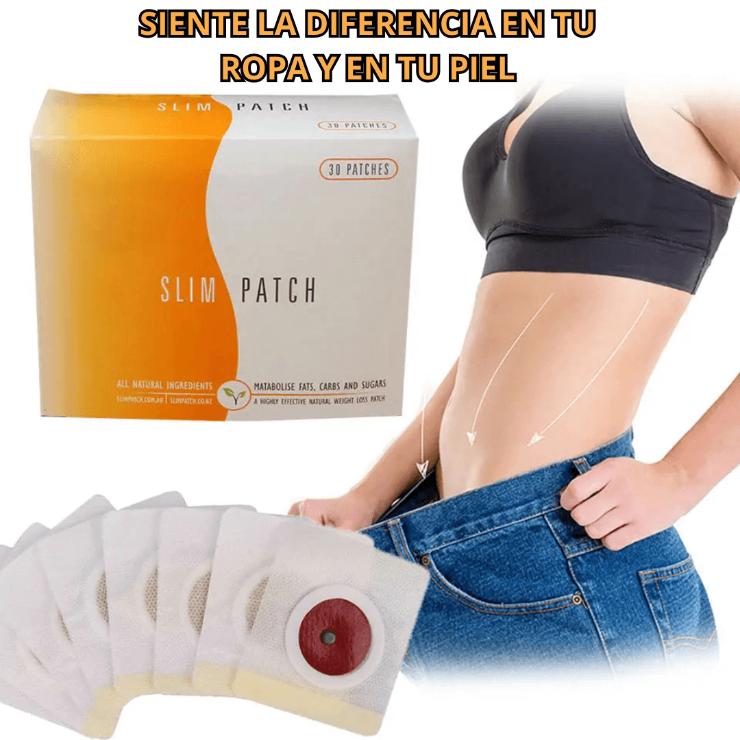 Adiós a la Grasa y Toxinas | Slim Patch Natural Quema Grasa y Tonifica Tu Cuerpo Fácilmente