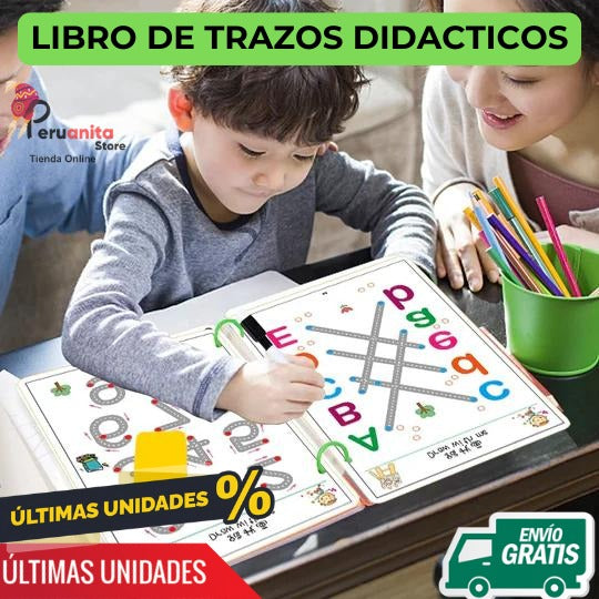 LIBRO DE TRAZOS DIDACTICOS PRE-ESCOLAR