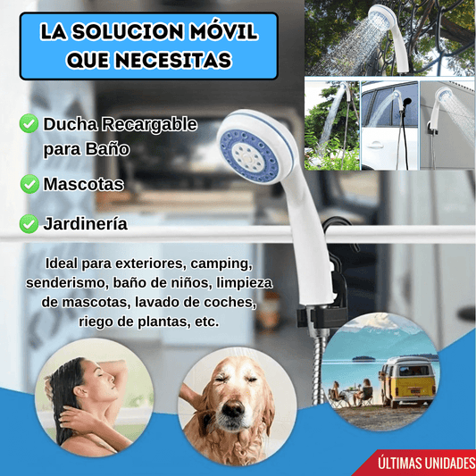 Ducha Portátil Multifuncional 3 en 1 | PREMIUM