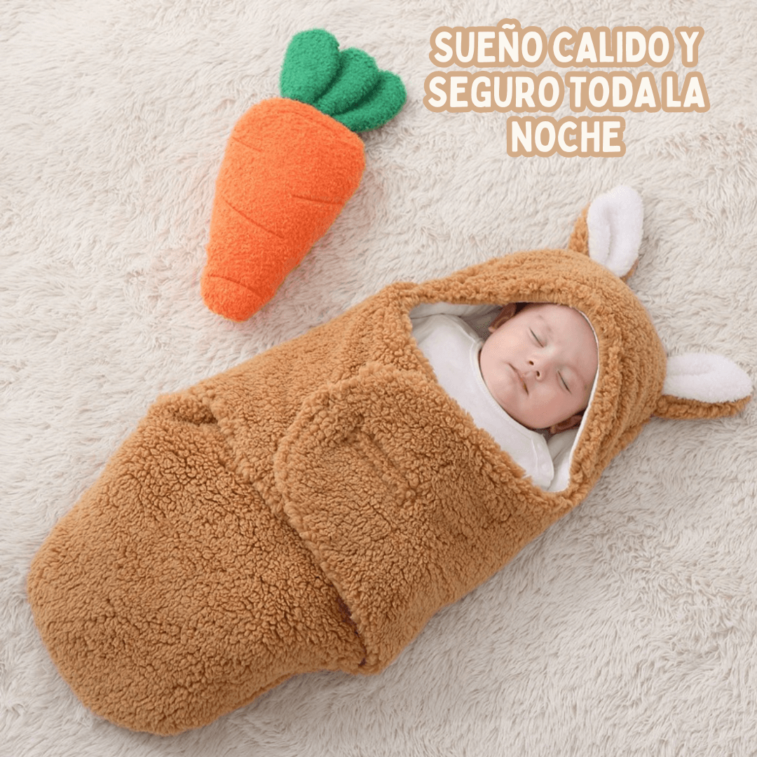 Abriga a Tu Bebé con Amor | Saco de Dormir Grueso, Suave y Seguro con Interior de Algodón Pima