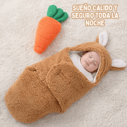 Abriga a Tu Bebé con Amor | Saco de Dormir Grueso, Suave y Seguro con Interior de Algodón Pima