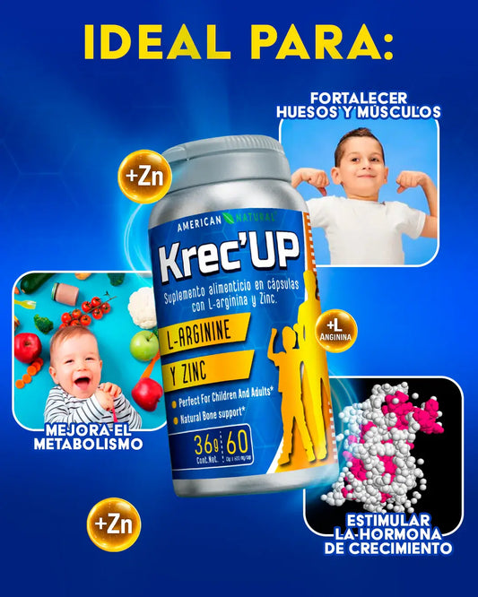KRECE UP HORMONAS DE CRECIMIENTO
