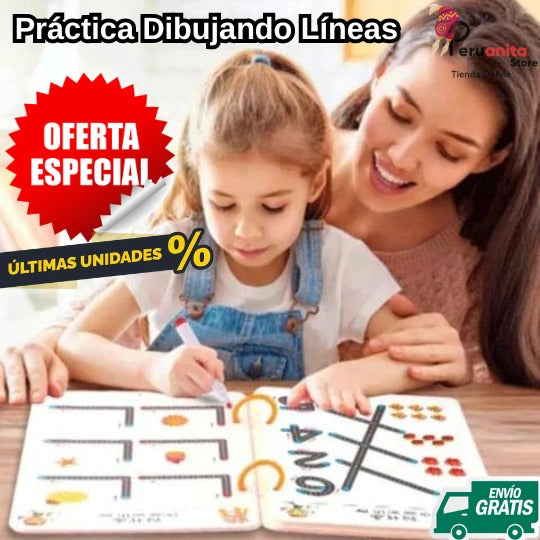 LIBRO DE TRAZOS DIDACTICOS PRE-ESCOLAR