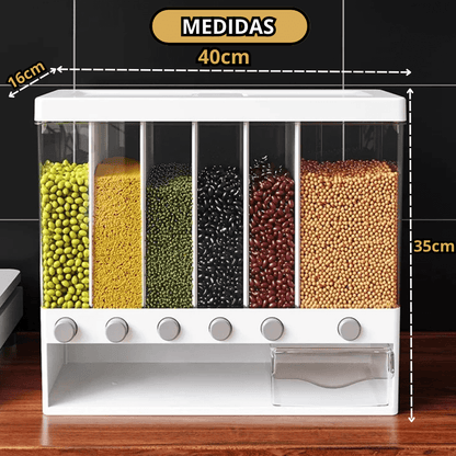 Dispensador de Alimentos 6 en 1 | PREMIUM