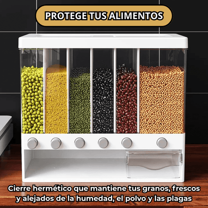 Dispensador de Alimentos 6 en 1 | PREMIUM