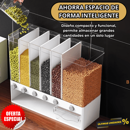 Dispensador de Alimentos 6 en 1 | PREMIUM