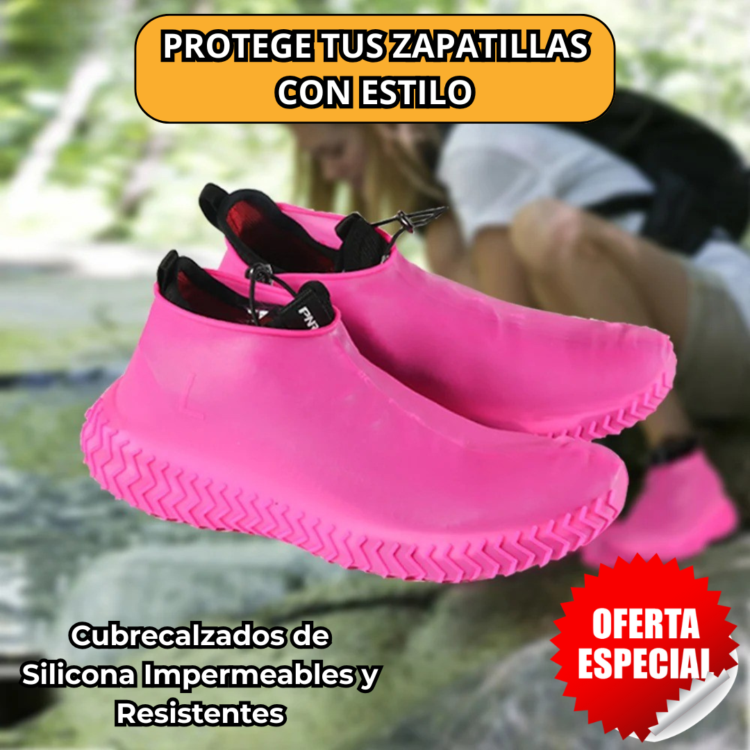 Protectores de Calzado de Silicona Reutilizables – Antilluvia y Antinieve