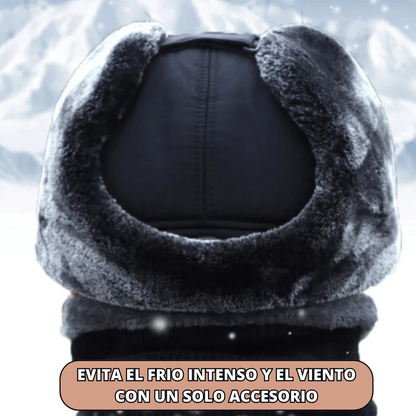 Gorro Térmico 3 en 1 | Triple Protección Contra el Frío con Tecnología Térmica y Ajuste Ergonómico