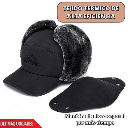Gorro Térmico 3 en 1 | Triple Protección Contra el Frío con Tecnología Térmica y Ajuste Ergonómico